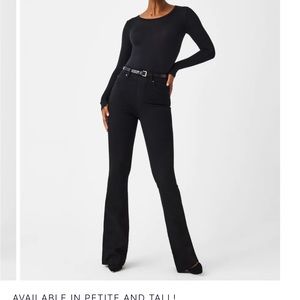 Spanx high rise flare jean
